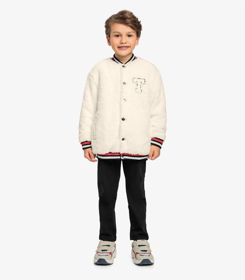Calça Infantil Masculina Em Sarja Trick Nick Preto