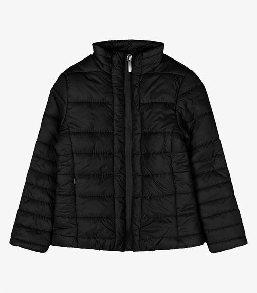 Jaqueta Puffer Infantil Trick Nick Preto