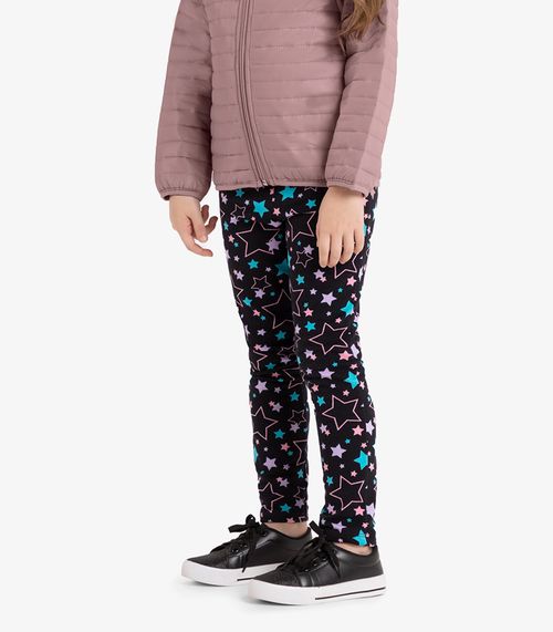 Legging Infantil Estampada Rovi Kids Preto
