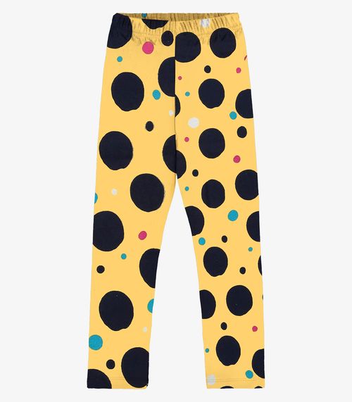 Legging Infantil Estampada Rovi Kids Amarelo