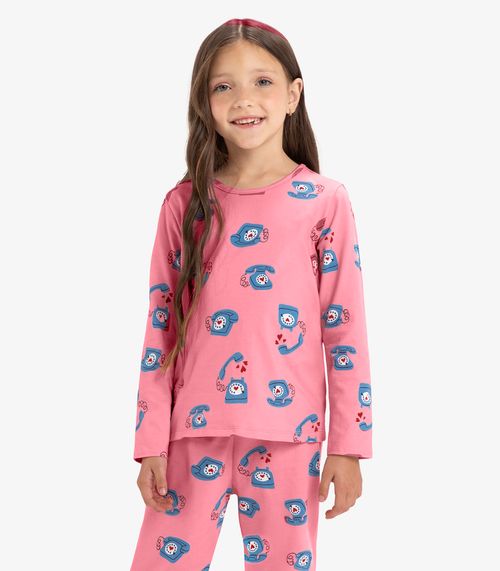 Pijama Rovi Kids Rosa