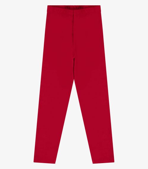 Legging Infantil Feminina Molecotton Rovitex Kids Vermelho