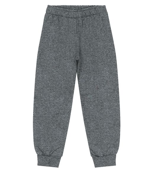 Calça Infantil Moletom Básica Rovitex Kids Cinza