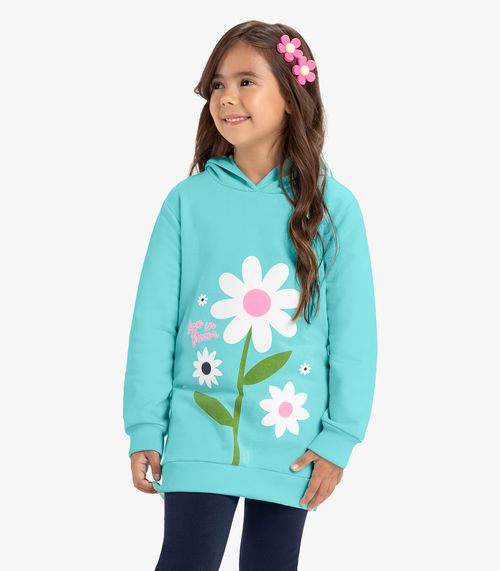 Conjunto Infantil Blusão Com Legging Rovi Kids Azul