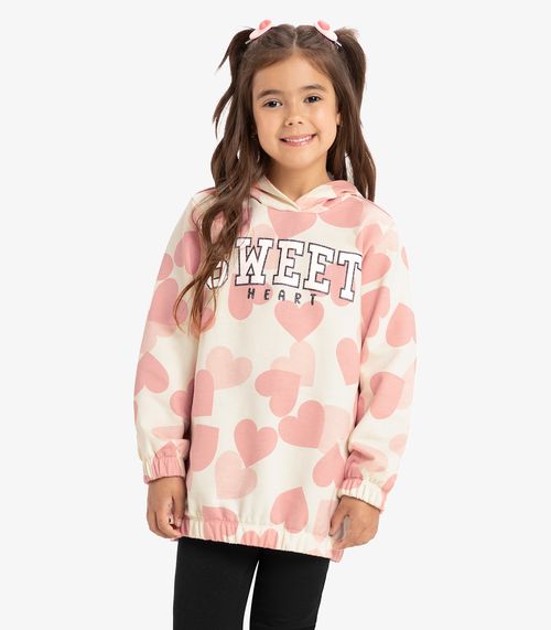 Conjunto Infantil Blusão Com Legging Rovi Kids Bege