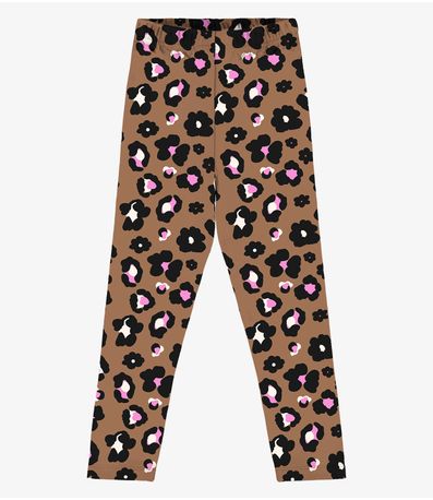 Legging Infantil Estampada Rovi Kids Marrom