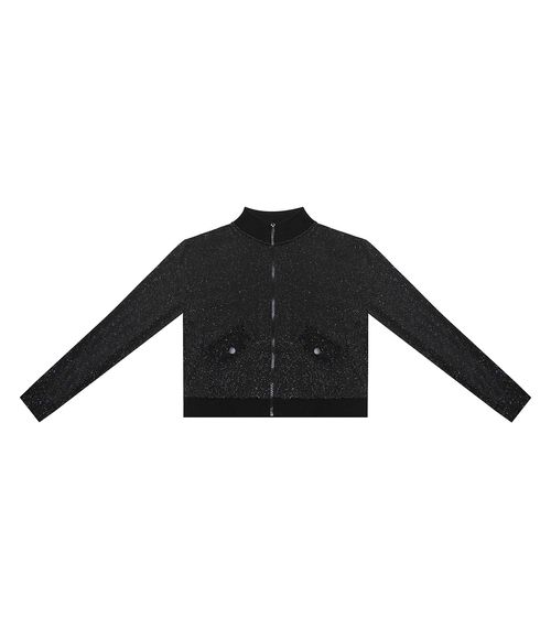 Jaqueta Juvenil Feminina Minty Preto