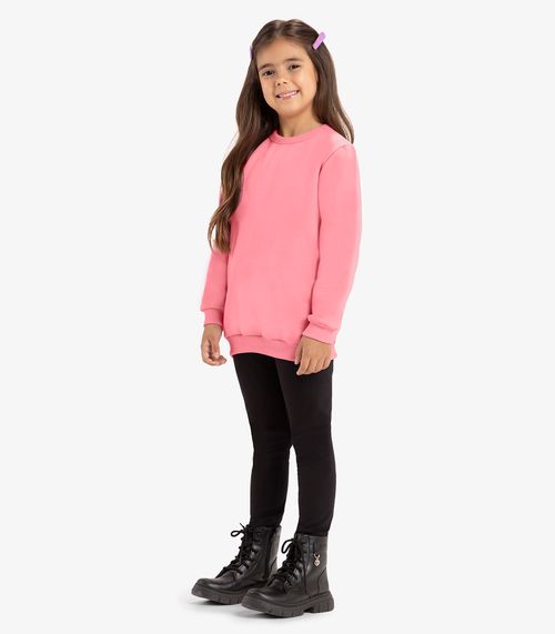 Calça Legging Infantil Feminina Rovitex Kids Preto