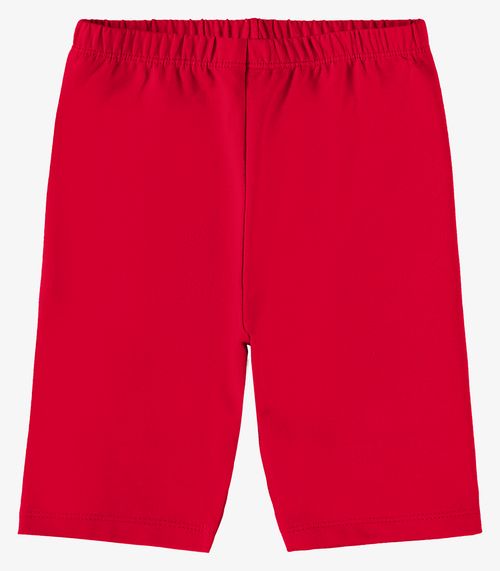 Bermuda Ciclista Infantil Feminina Rovitex Kids Vermelho