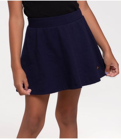Saia Infantil Feminina Trick Nick Azul