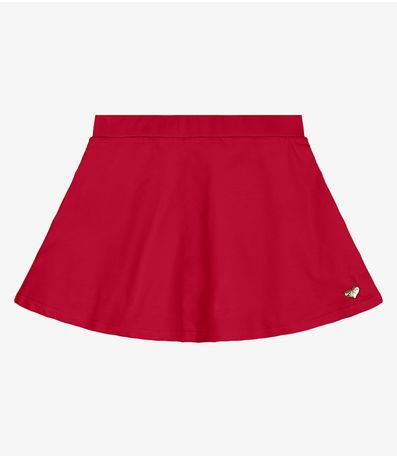 Saia Infantil Feminina Trick Nick Vermelho