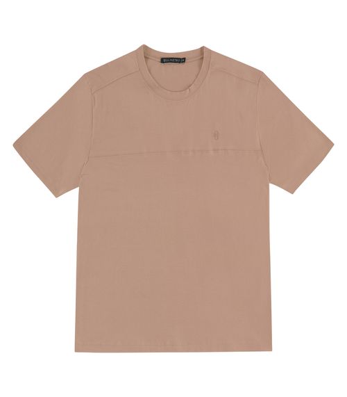 Camiseta Básica Masculina Diametro Marrom