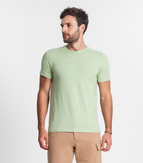 Camiseta Básica Masculina Diametro Verde