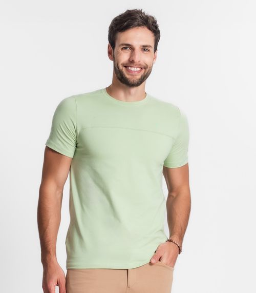 Camiseta Básica Masculina Diametro Verde