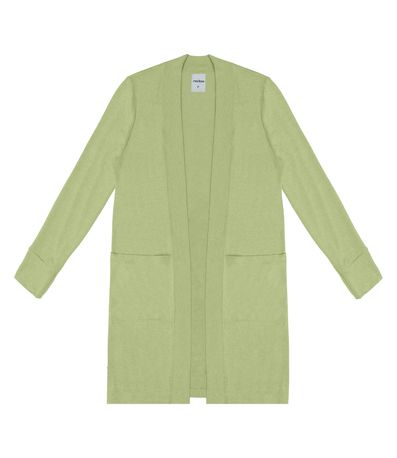 Cardigan Tricot Feminino Rovitex Verde
