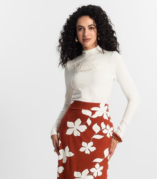 Blusa Feminina Rovitex Bege