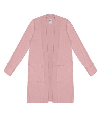 Cardigan Tricot Feminino Rovitex Laranja