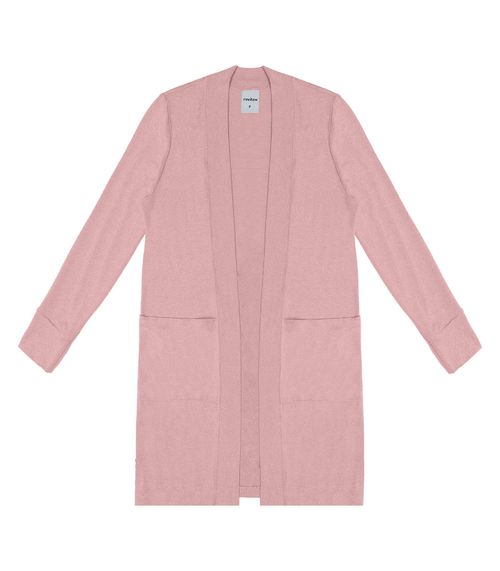 Cardigan Tricot Feminino Rovitex Laranja