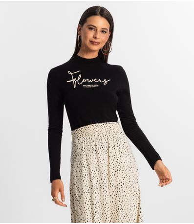 Blusa Feminina Rovitex Preto
