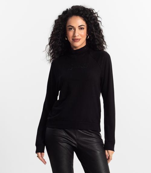 Blusão Raglan Feminino Rovitex Preto