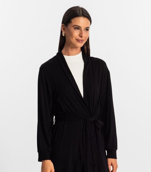 Cardigan Feminino Rovitex Preto