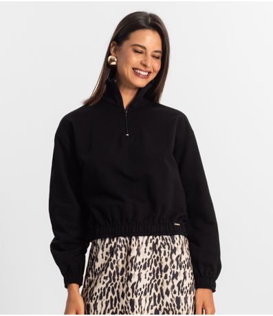 Blusão Feminino Rovitex Preto