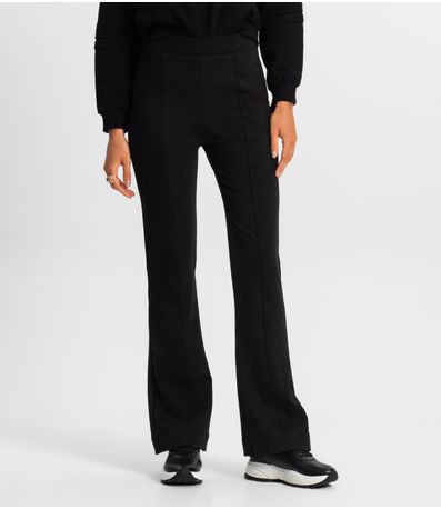 Calça Feminina  Boot Cut Rovitex Preto