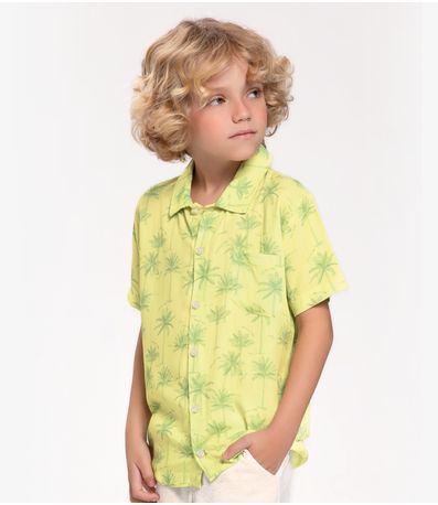 Conjunto Infantil Camisa Com Bermuda Trick Nick Verde