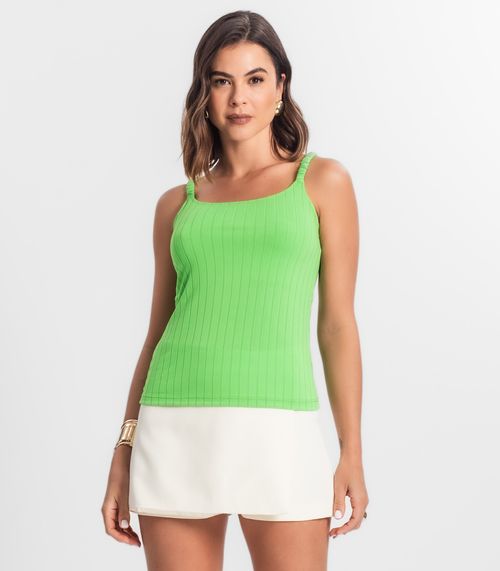 Blusa Feminina De Alça Seletc Verde
