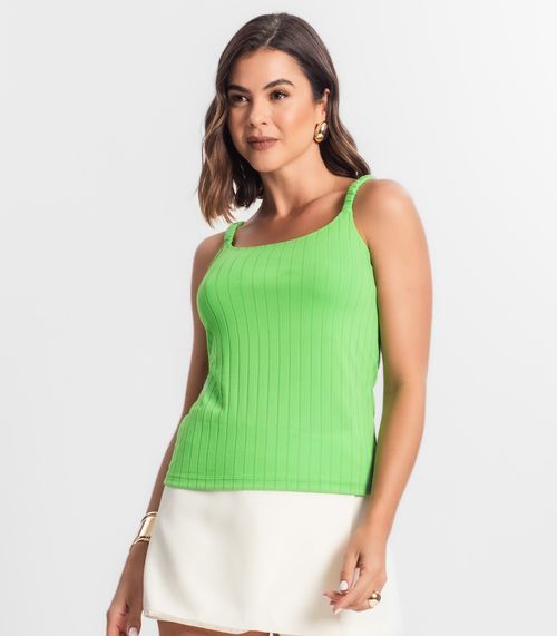 Blusa Feminina De Alça Seletc Verde