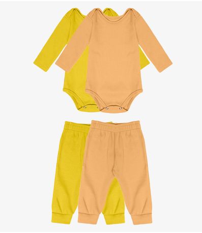 Kit 2 Conjuntos Body com Calça Select Sortido
