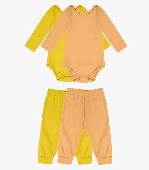 Kit 2 Conjuntos Body com Calça Select Sortido