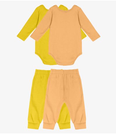 Kit 2 Conjuntos Body com Calça Select Sortido