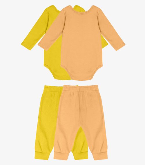 Kit 2 Conjuntos Body com Calça Select Sortido