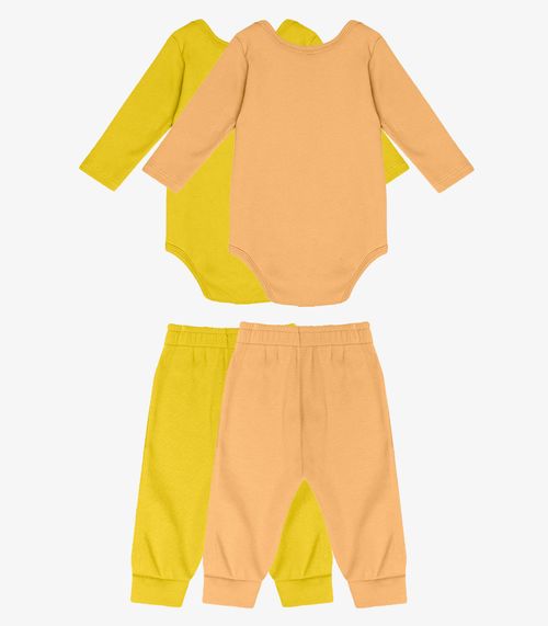 Kit 2 Conjuntos Body com Calça Select Sortido