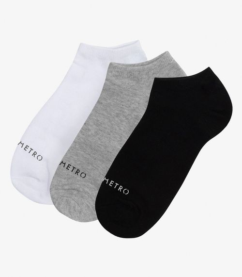 Kit 6 Pares De Meia Soquete Adulta Diametro Sortido