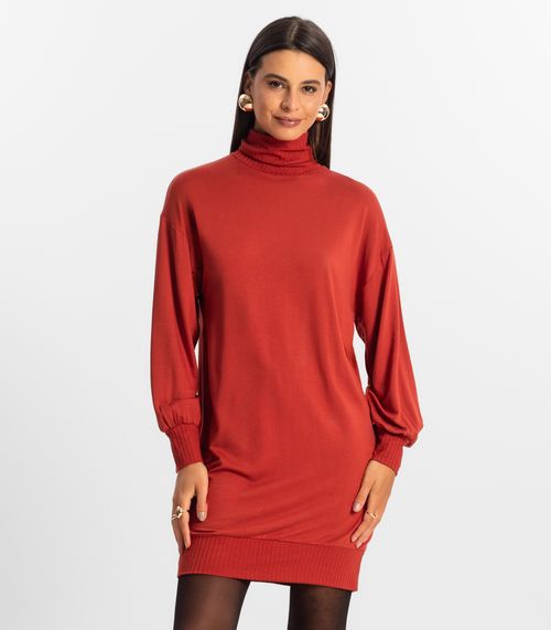 Vestido Feminino Curto Rovitex Laranja