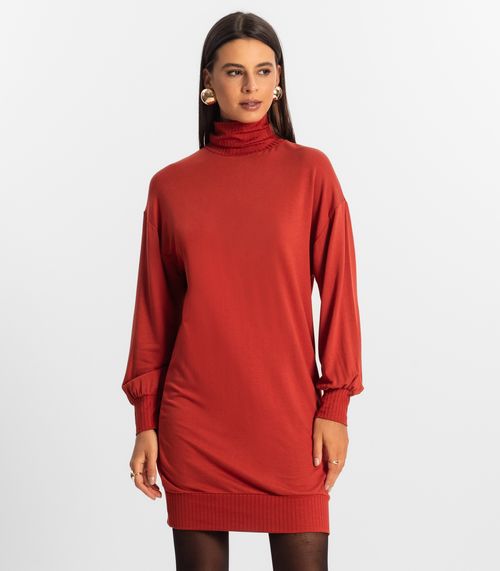 Vestido Feminino Curto Rovitex Laranja