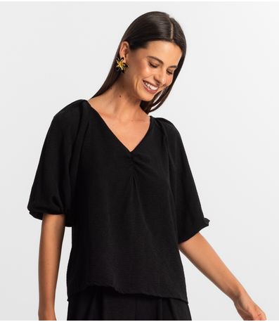 Blusa Feminina Rovitex Preto