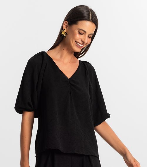 Blusa Feminina Rovitex Preto