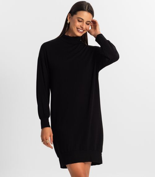 Vestido Feminino Curto Rovitex Preto