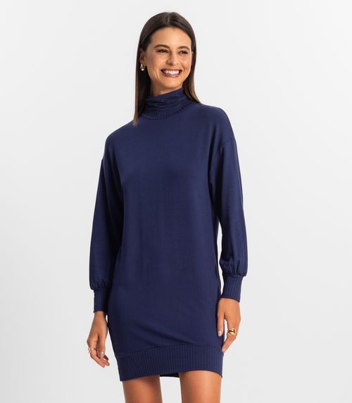 Vestido Feminino Curto Rovitex Azul