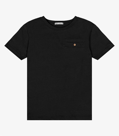 Camiseta Infantil Masculina Trick Nick Preto