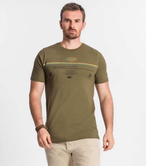 Camiseta Masculina Diametro Verde
