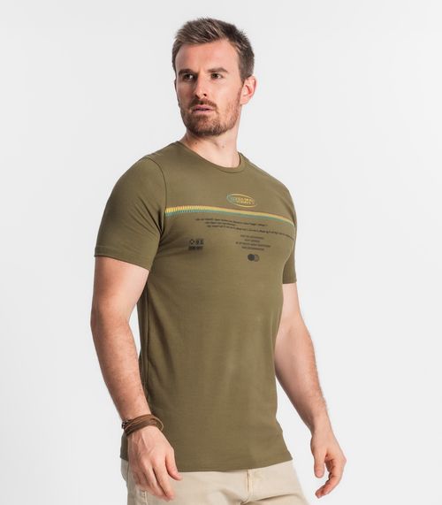 Camiseta Masculina Diametro Verde