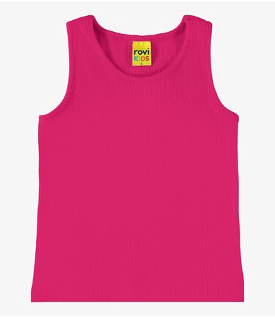 Regata Infantil Feminina Em Ribana Rovi kids Rosa