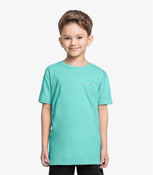 Camiseta Infantil Menino Trick Nick Azul