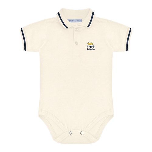 Body Infantil Trick Nick Bege