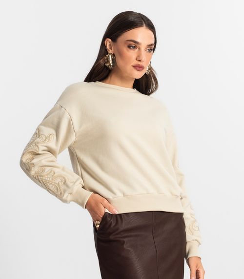 Blusão Feminino Endless Bege