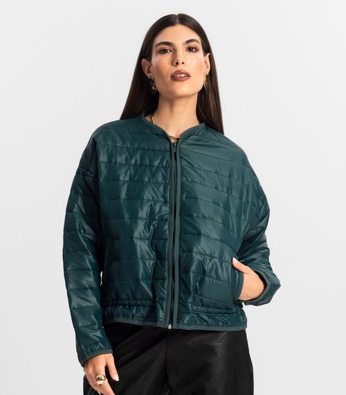 Jaqueta Feminina Microfibra Endless Verde
